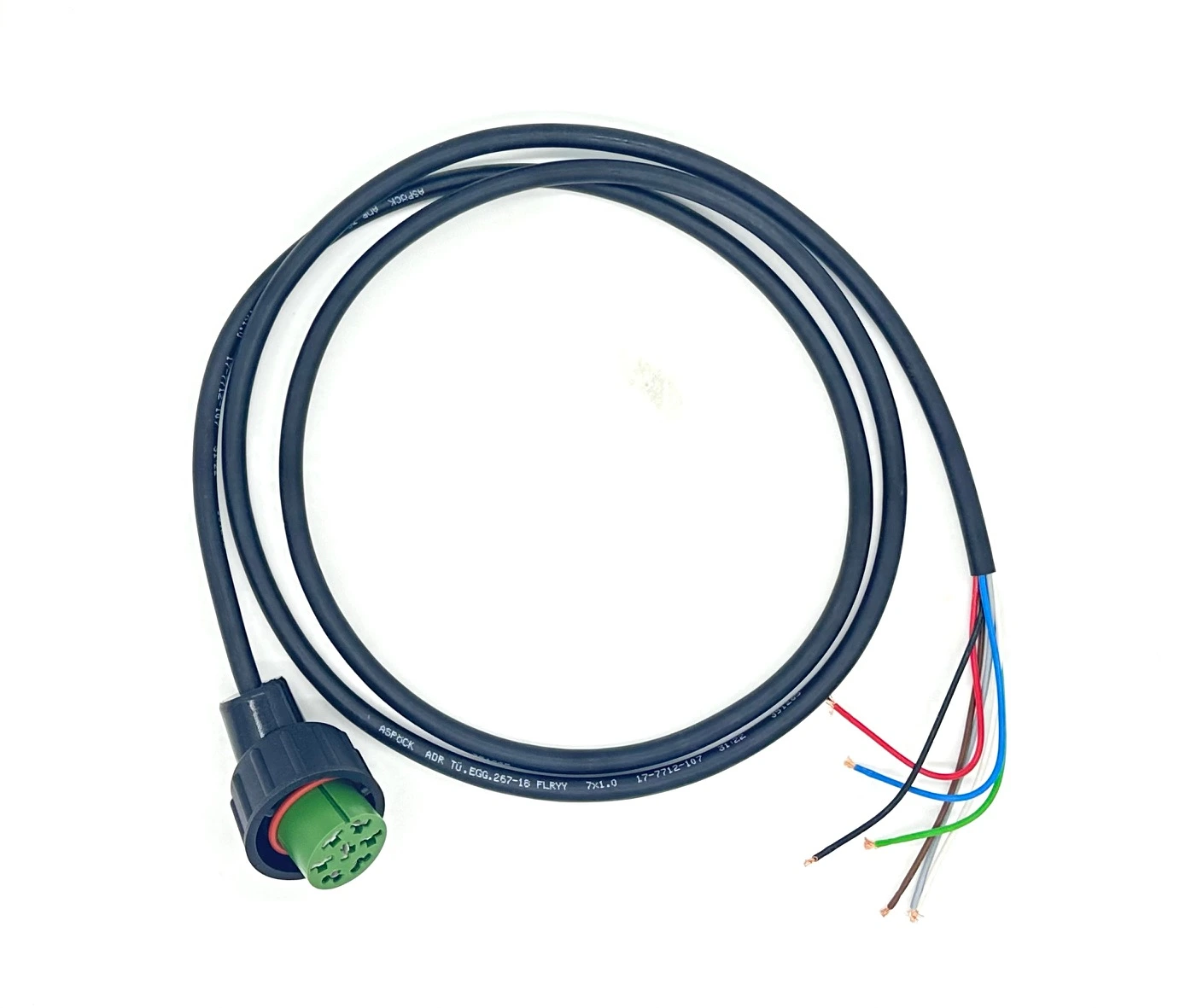 STRÖMF. KABEL BAKLJUS HÖ GRÖN, bild 2