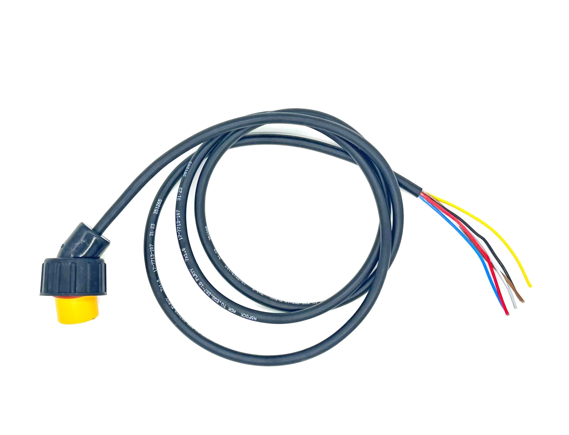 STRÖMF. KABEL BAKLJUS VÄ GUL, bild 2