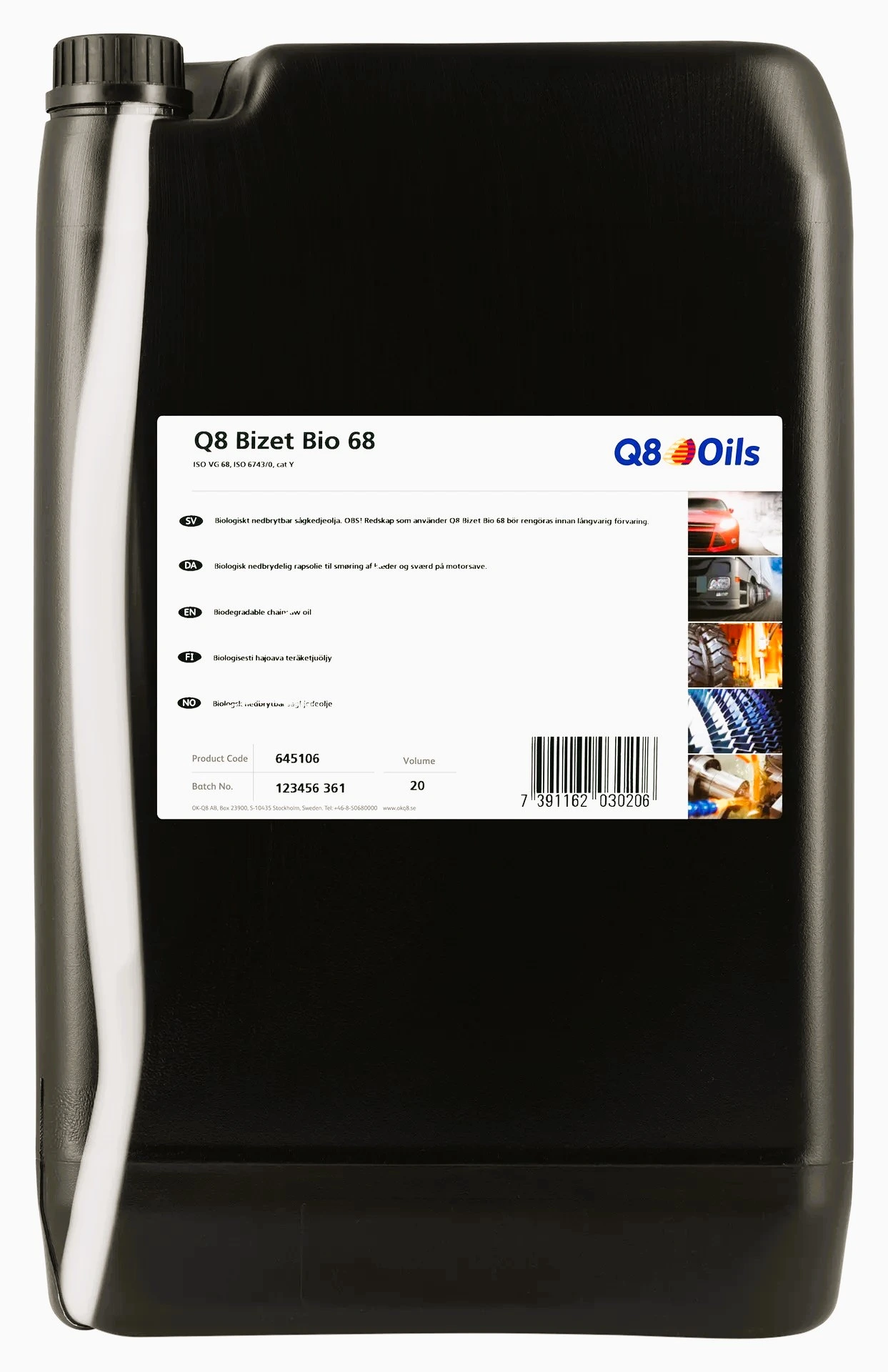 Bizet Bio 68 Sågkedjeolja