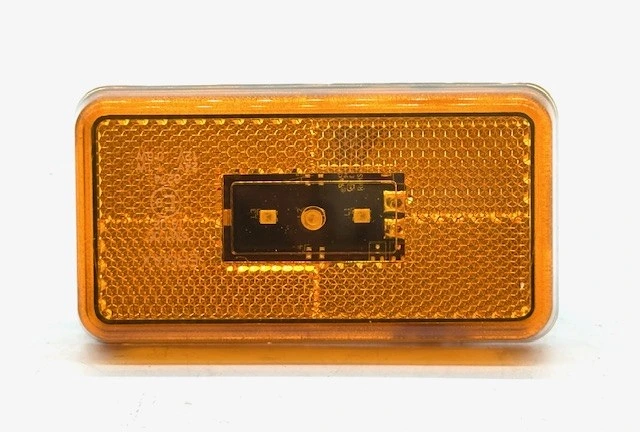 SIDOMARKERINGSLAMPA LED ORANGE 24V, bild 1