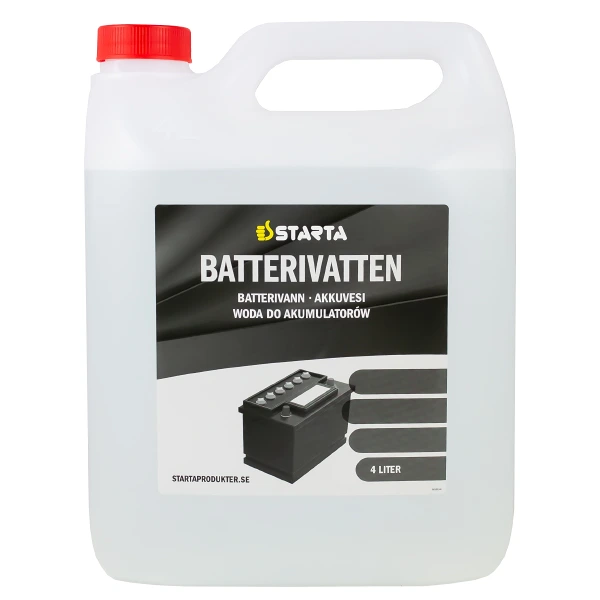 Batterivatten 4L